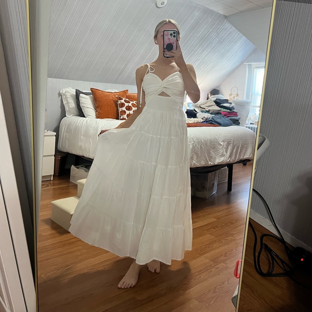 White sundress NWT